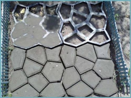 Как выбрать подходящий размер и форму для основы для садового пути. Изготовление дорожки при помощи формы своими руками