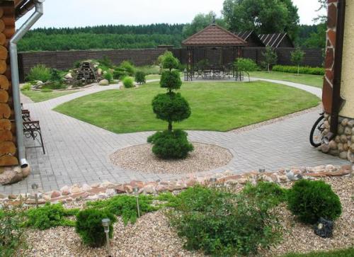 Садовые дорожки: основные принципы и технологии 01