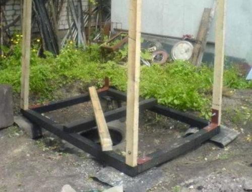 Как сделать туалет на даче своими руками самый простой вариант. Как построить