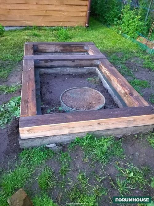 На что установить дачный туалет. Дачный туалет класса «люкс»