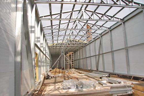 Металлокаркас под сэндвич панели кровельные. Основные виды несущих каркасов