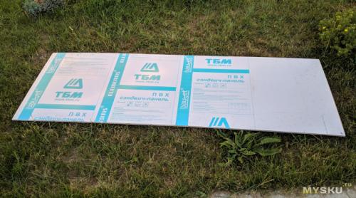 Сэндвич панели для откосов. ПВХ сэндвич-панели: