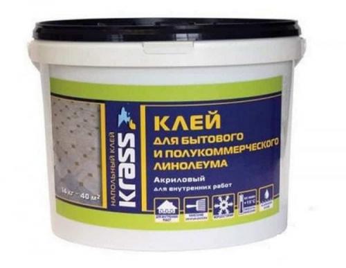 Какие свойства должен иметь клей для приклеивания линолеума. Дисперсионные клеи