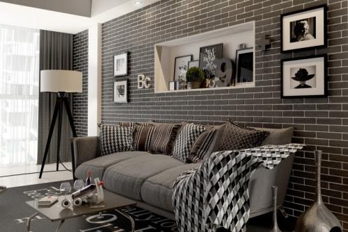 Декоративная плитка под кирпич для внутренней отделки. Плитка под кирпич: характеристика керамической, гипсовой, бетонной облицовочной плитки с имитацией кирпича для внутренней отделки