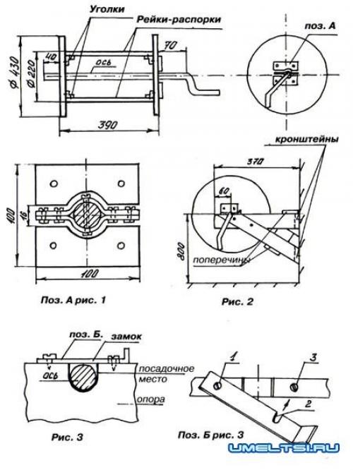 Держатель для шланга поливочного своими руками. Катушка для поливочного шланга своими руками