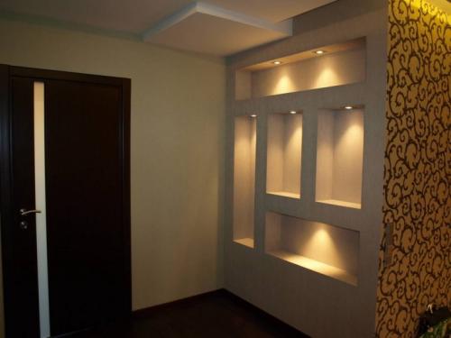 Дизайн ниши в стене. Что такое ниша в стене