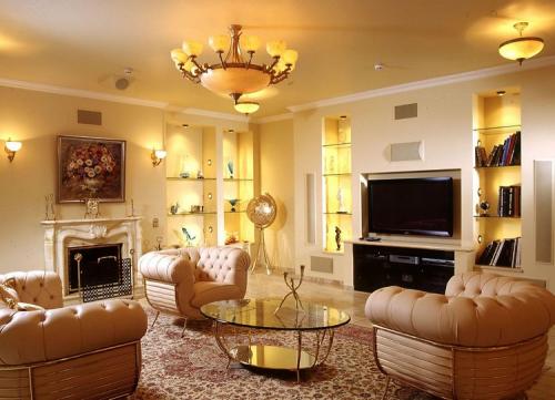 Ниша в стене в гостинной. Ниши в гостиной: 53 фото декоративного обустройства углубления в стене