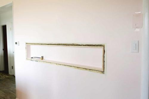 Как сделать нишу в стене своими руками. Особенности оформления ниш в стене 03