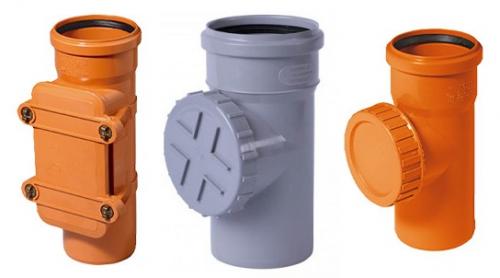 Заглушки для канализационных труб пластиковые. Виды заглушек на канализацию