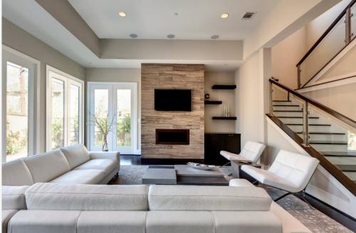 Ниша в стене в гостинной. Обустройство ниши своими руками