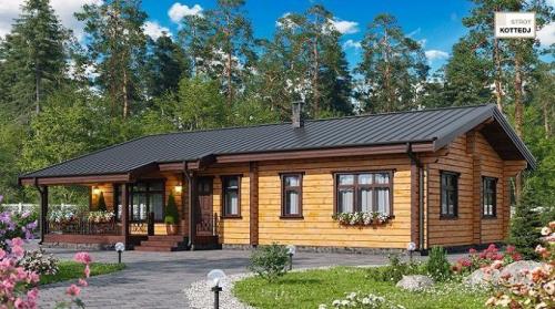 Оптимальная планировка для одноэтажного дома до 100 кв. м 03 Оптимальная планировка для одноэтажного дома до 100 кв. м 03