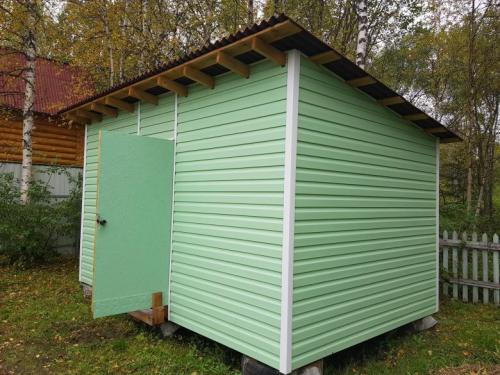 Гараж на участке своими руками. Металлический гараж своими руками 12