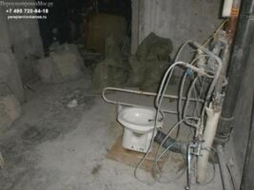 Снос сантехкабины в панельном доме. Задача 01