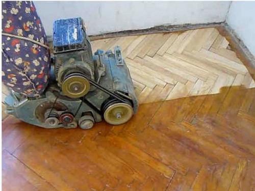 Как отциклевать деревянный пол своими руками без аппарата. Шлифовка и циклевка: в чем разница