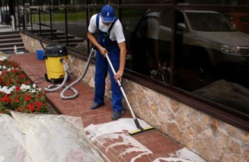Средство для чистки тротуарной плитки. Как очистить тротуарную плитку от цемента и других загрязнений