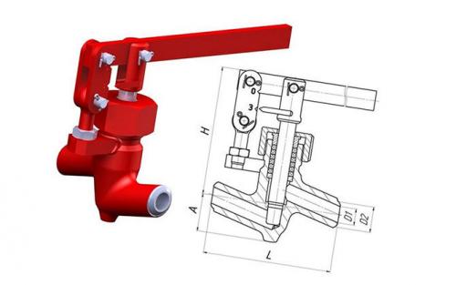По расположению присоединительных патрубков игольчатые клапаны могут быть. Принцип действия и из чего состоит