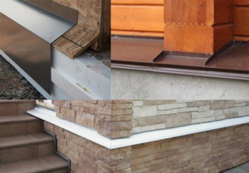 Металлические отливы для цоколя. Виды и характеристики 05