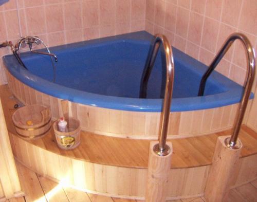 План бани с купелью. Размеры бани и купели