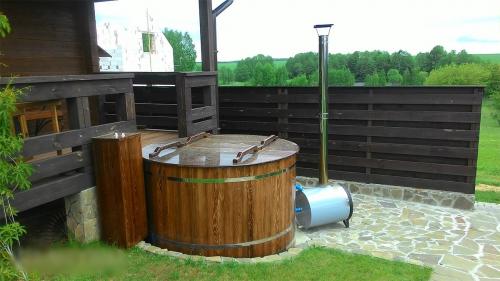 Купель с подогревом на улице. Уличные купели с подогревом для бани