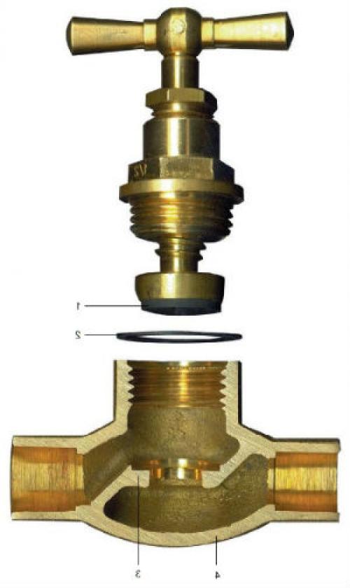 Кран на подачу воды. Назначение