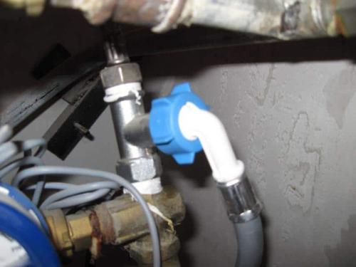 Кран для стиральной машинки подключаемый к водопроводу. Содержание