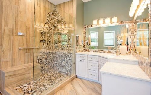 Как правильно ухаживать за плиткой под дерево в ванной. Правила выбора и укладки плитки под дерево в ванной