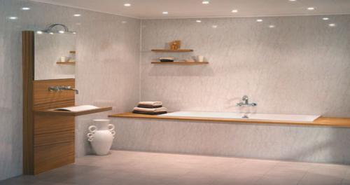 Панели для стен ванной. Материал изготовления