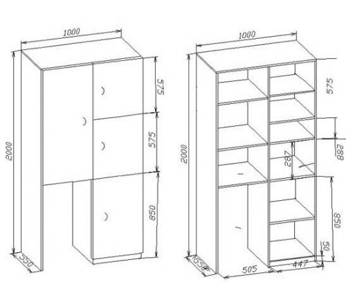 Шкаф на балкон своими руками чертежи описание пошаговая инструкция. Как красиво сделать шкаф на балкон (лоджию) своими руками: инструкция с фото