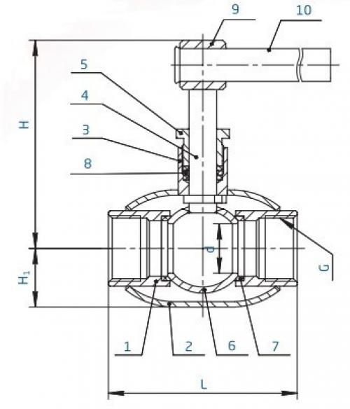 Кран шаровый стальной муфтовый: все, что нужно знать о прочных и надежных кранах 03