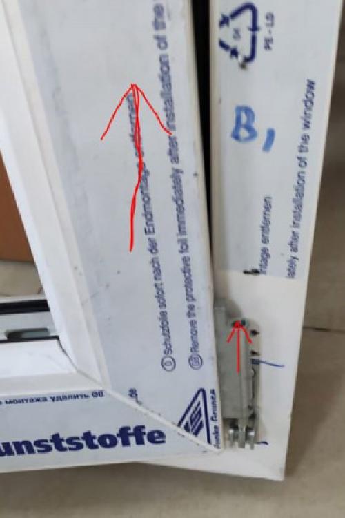 Как заменить ножницы на пластиковом окне самостоятельно 02