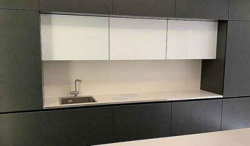 Мебельные фасады из керамогранита. Мебель из керамогранита