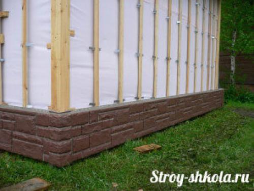 Отлив по цоколю. Отливы для цоколя своими руками – инструкция и видео