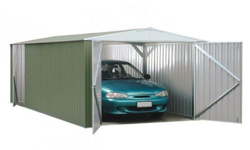 Гараж своими руками из профнастила. Выбор конструкции: типовые проекты и чертежи