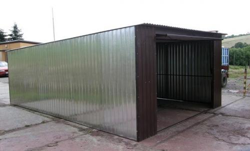 Гараж своими руками из профнастила. Выбор конструкции: типовые проекты и чертежи