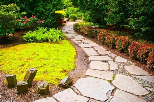 Улучшите свой сад: как сделать красивую тропинку 11