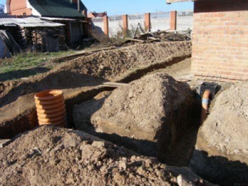 Как правильно укладывать дренажную трубу в геотекстиле на участке. Особенности укладки дренажных труб с геотекстилем 05