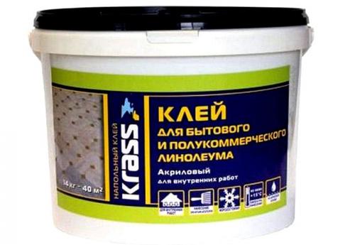 Чем приклеить линолеум к осб. Разновидности клеевых смесей для линолеума