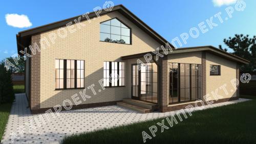 Баня с 2 спальнями. Проект каменной бани – продуманная рациональность 05