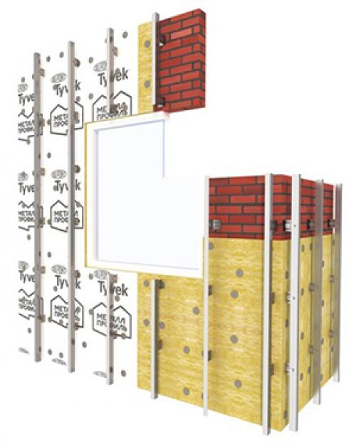 Особенности крепления плит вентилируемого фасада. Как делать вентилируемый фасад? 01