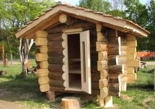Летняя баня на даче своими руками. Примеры дачных бань