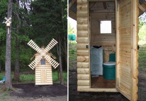 Дачный туалет картинки. Туалет для дачи — постройка своими руками и интеграция в ландшафтный дизайн (115 фото)
