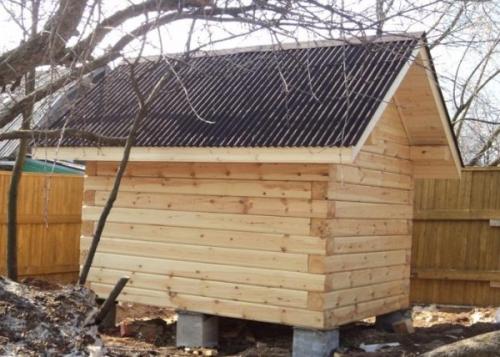 Летняя баня на даче своими руками. Примеры дачных бань
