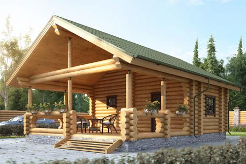 Сруб бани 8 н.  Купить сруб бани 8х8