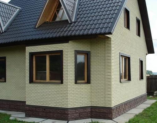 Керамическая фасадная плитка для отделки дома. Разновидности керамической фасадной плитки 08