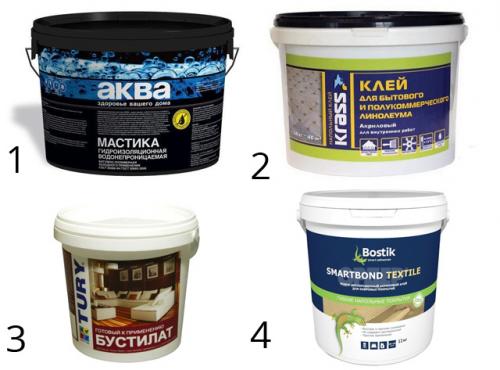 Чем приклеить линолеум к дереву. Клей для линолеума на деревянный пол