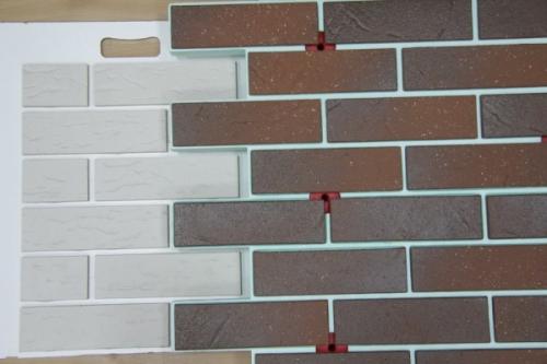 Фасадная облицовка под кирпич. Особенности отделки фасада дома под кирпич