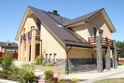 Как выбрать фасадную плитку для облицовки дома. Требования к фасадной плитке