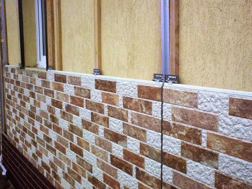 Фасадная облицовка под кирпич. Особенности отделки фасада дома под кирпич