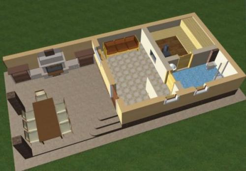 ТОП-60 лучших проектов бани для дачи на 2022 год. Баня на даче: проектирование, постройка и утепление своими руками. ТОП-150 фото современных проектов, схем и чертежей 18