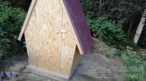 Бюджетный туалет на даче. Как недорого сделать туалет на дачу: 2 интересных идеи